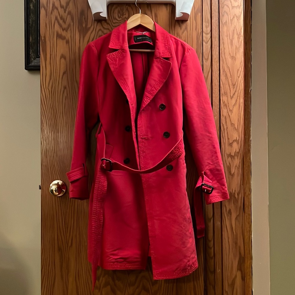 Red Trench Coat